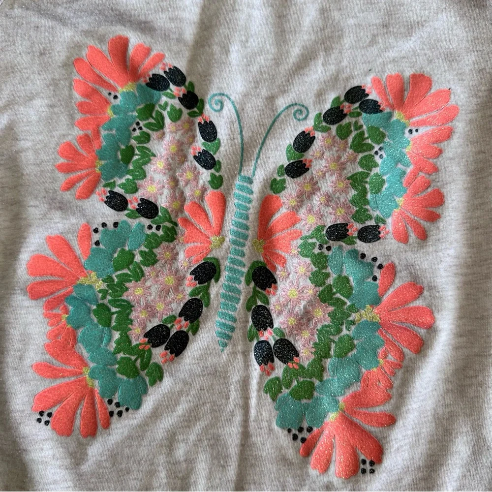 Cat & Jack floral butterfly